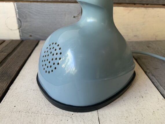 Ericofon by Ericsson pale blue Cobra Phone original cord 1960 Sweden