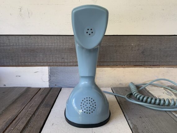 Ericofon by Ericsson pale blue Cobra Phone original cord 1960 Sweden - Image 9