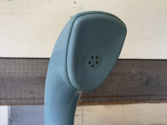 Ericofon by Ericsson pale blue Cobra Phone original cord 1960 Sweden - Image 7