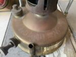 Standard 296 brass camping Stove in tin box 1950 Germany