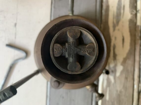 Standard 296 brass camping Stove in tin box 1950 Germany - Image 6