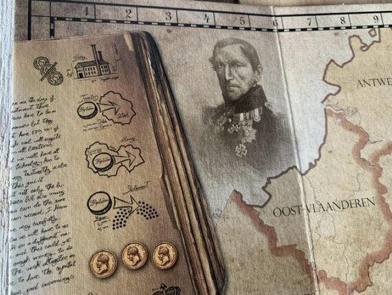 The Foreign King strategic board game Giochix 2015 Netherlands Italy - Image 2