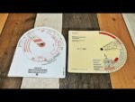 2x ALRO sound noise slide rule charts 1980 Holland