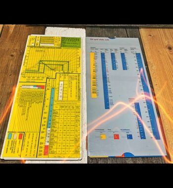 2x ALRO oil Spill and drilling slide charts 1980 Holland