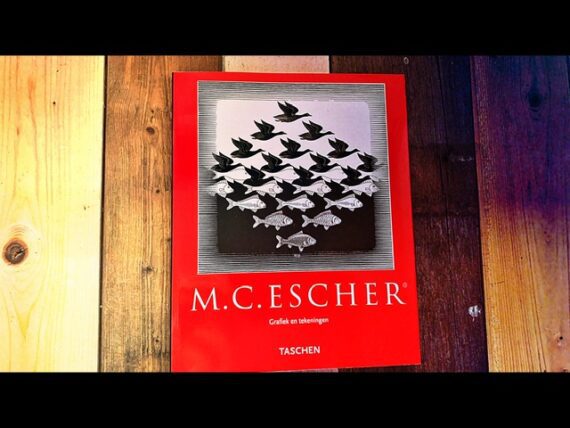 M.C. Escher Graphs and drawings book 2001 Holland Germany