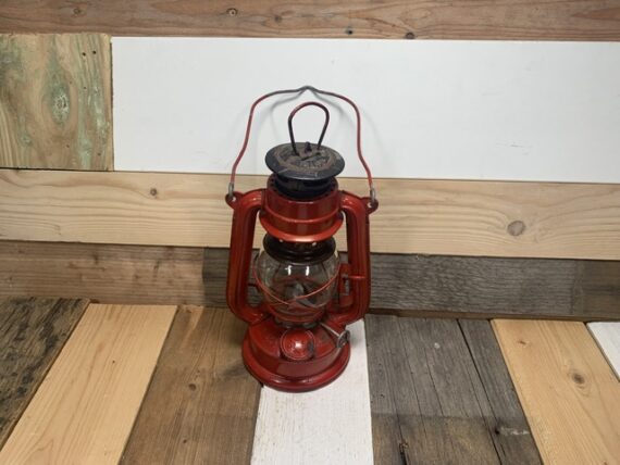Swallow Brand 245 small red oil lantern kerosine 1980 China - Image 8
