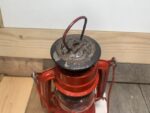 Swallow Brand 245 small red oil lantern kerosine 1980 China - Image 4