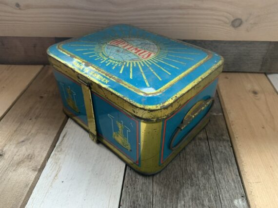 Optimus 00 small brass camping Stove box 1950 Sweden - Image 13