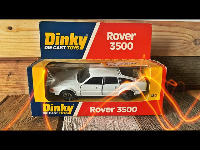 Dinky toys 180 Rover 3500 box 1978 England Dinky toys 180 Rover 3500 box 1978 England