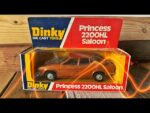 Dinky toys 123 Princess 2200HL Saloon box 1978 England
