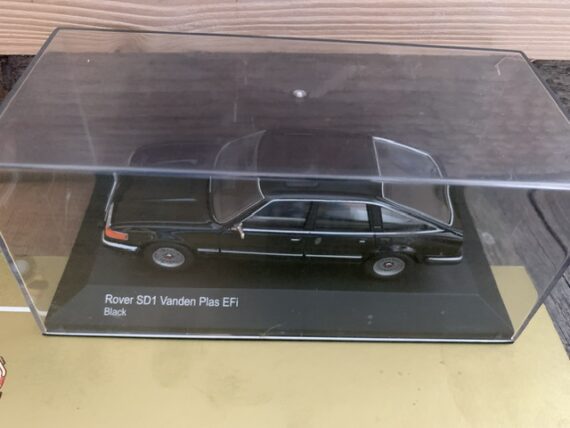 Metro Vanden Plas brochure and Lledo model Rover SD1 box 1980's England - Image 3