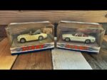 2x Dinky Matchbox DY-20 Triumph DY-28 Stag box 1980's China