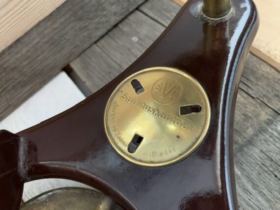 Gustav Barthel Norma E01 E21 UNIQUE brass stove 1940 Germany Holland - Image 6