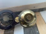 Gustav Barthel Norma E01 E21 UNIQUE brass stove 1940 Germany Holland - Image 5