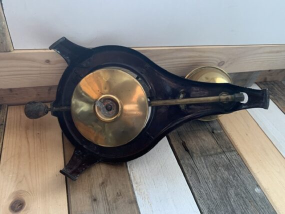Gustav Barthel Norma E01 E21 UNIQUE brass stove 1940 Germany Holland - Image 4
