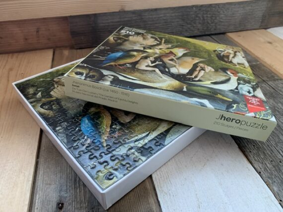 Jheronimus Bosch mini puzzle Garden of earthly Delights 2016 Holland - Image 2