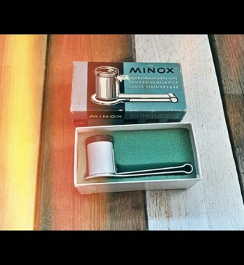 Minox film viewer for spy camera in box 1970 Germany