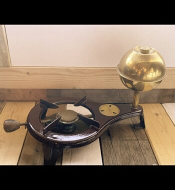 Gustav Barthel Norma E01 E21 UNIQUE brass stove 1940 Germany Holland
