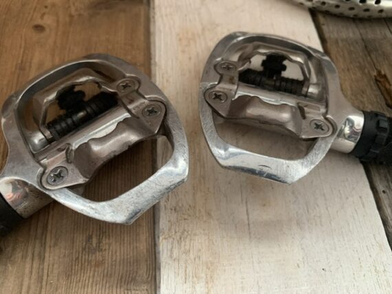 Shimano PD-A520 Tiagra pedals 600 brake levers 1980 Japan - Image 4