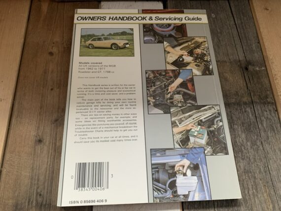 MGB owners handbook 1987 Haynes England - Image 5
