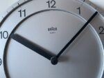 Braun 4861 ABW31 silver quartz clock Millennium edition 2000 Germany