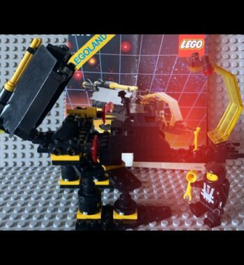 Lego 6876 Blacktron Alienator with instructions space toy 1988 Denmark