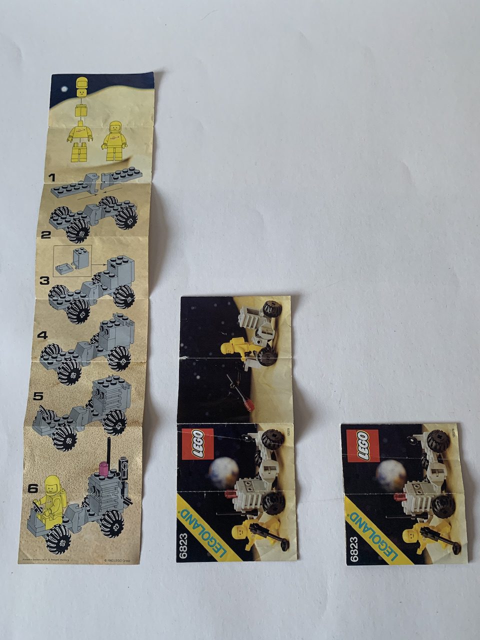 folding lego manual instruction Bauanleitung