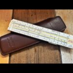Aristo 816 piccolo mini pocket slide rule sleeve 1970 Germany