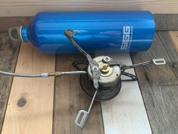 Primus Himalaya VariFuel travel stove Sigg bottle Ergopump 2000's Sweden - Image 4