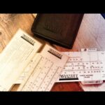 Aristo 80135 Valmet pocket slide rule full set 1966 Finland Germany