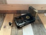 Vogtmann Wabak Adler 19 forerunner small foldable brass travel stove 1940 Austria