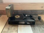Vogtmann Wabak Adler 19 forerunner small foldable brass travel stove 1940 Austria