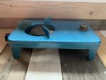 DESCA blue original camping stove 1970 Eastern Germany