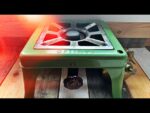 Optimus 181 brass home Stove RESTORATION 1950 Sweden