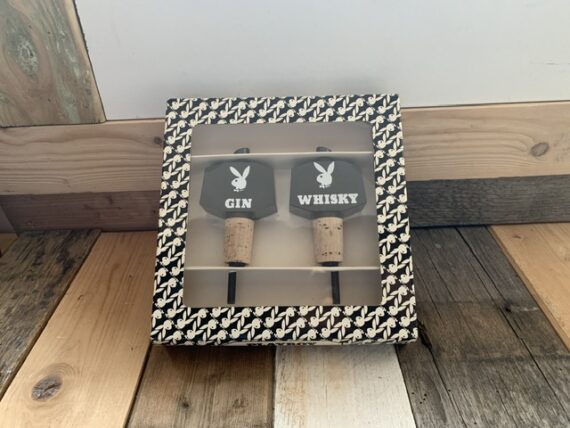 2x Gin Whisky measure pourer Playboy New Old Stock 1980 England - Image 8