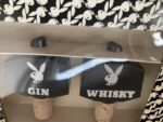 2x Gin Whisky measure pourer Playboy New Old Stock 1980 England - Image 2