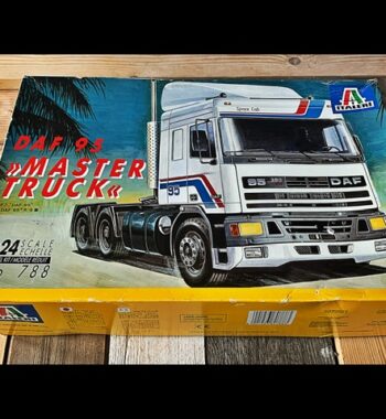 Italeri 788 Daf 95 Master Truck 1:24 model kit 1990 Italy