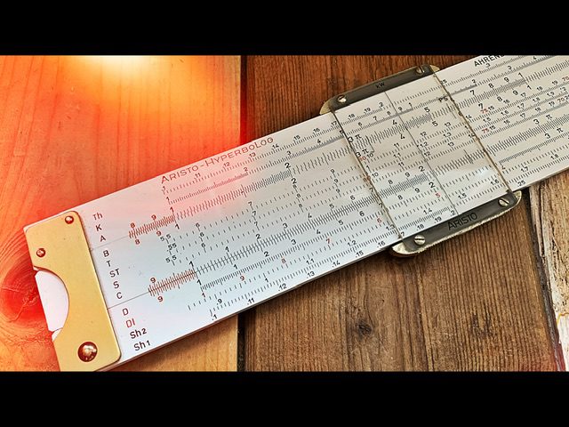 Ahrend 704 Aristo HyperboLog 971 slide rule 1953 Germany Holland Ahrend 704 Aristo HyperboLog 971 slide rule 1953 Germany Holland