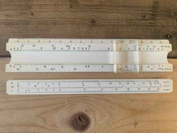 Aristo 80151 BG Concrete pocket slide rule case 1960 Germany - Image 3