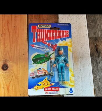 Thunderbirds Scott Tracy figure Matchbox 1992 China