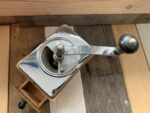 Armin Trösser shaped wooden coffee grinder 1960 Germany - Image 5