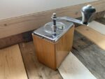 Armin Trösser shaped wooden coffee grinder 1960 Germany - Image 3