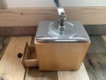 Armin Trösser shaped wooden coffee grinder 1960 Germany - Image 8