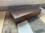 Vintage Poker set wood box chips dice cards 1930 Holland - Image 11