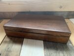 Vintage Poker set wood box chips dice cards 1930 Holland - Image 10