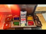 Vintage Poker set wood box chips dice cards 1930 Rotterdam Meyer Blessing