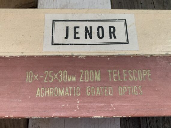 Telescope small viewer on tripod base in boxes 1960 Japan Germany - Image 3
