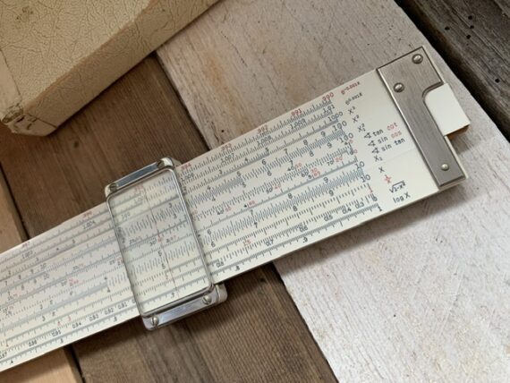 Ahrend Sun Hemmi 260 University Slide rule case manual Japan 1966 Netherlands - Image 9
