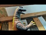 Large posable Godzilla 13" 33cm, made by Dor Mei in 1986 in China