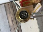 Standard 296 brass camping Stove complete set box 1970 Germany - Image 7